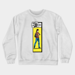 Comic book corner box - Ellie The Last of Us fan art Crewneck Sweatshirt